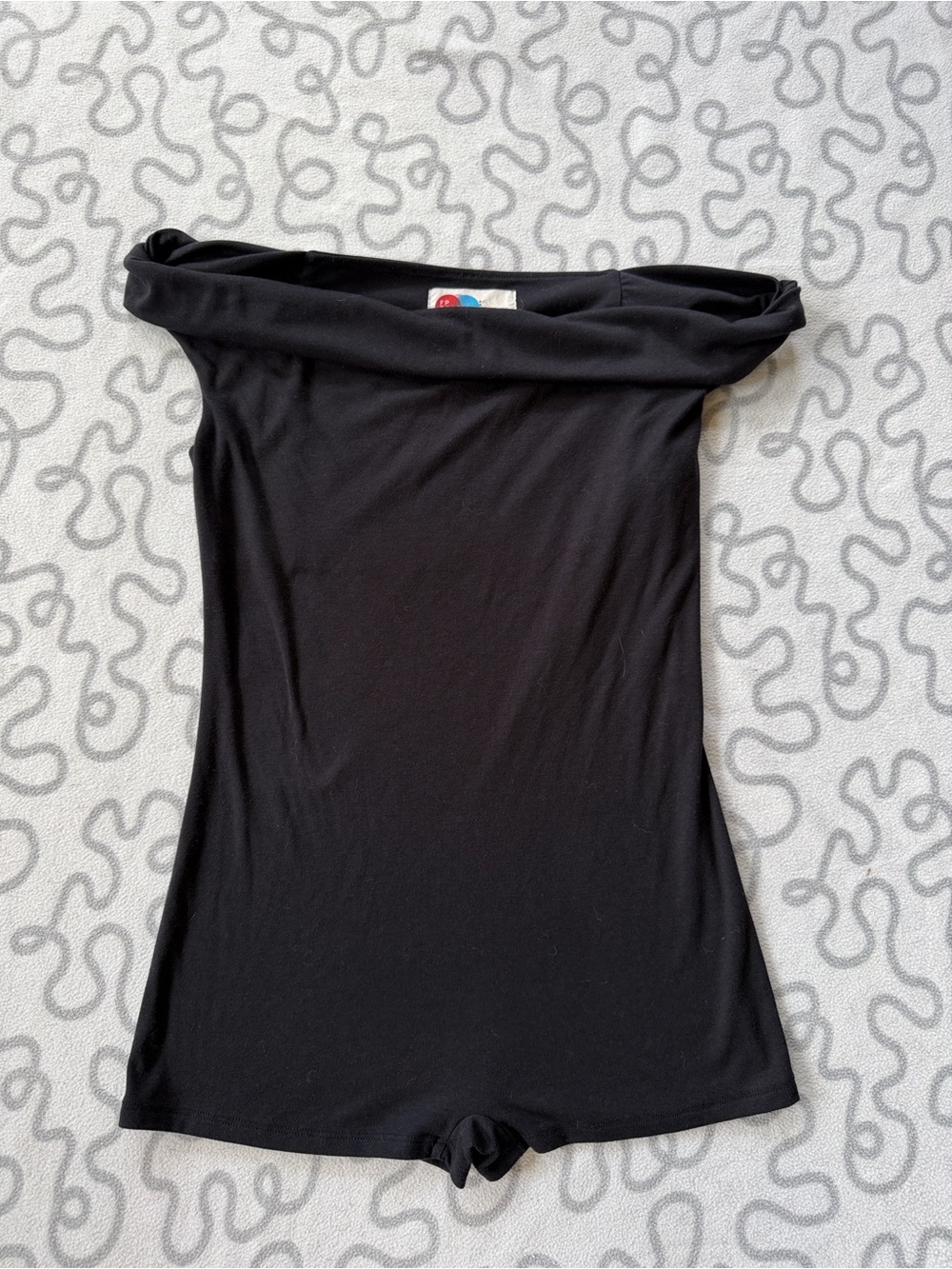 Free People Beach Marren Romper in Black